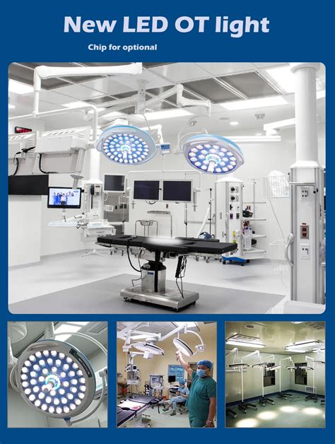 Hospital Medical Operation Theatre Room Double Dome Shadowless Surgery