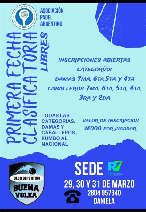 A P A Torneos Oficiales Organización de Eventos y Torneos de Padel