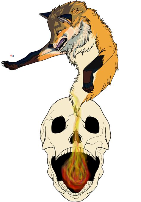 Fox And Skull Wip Help By Kakequinn On Deviantart