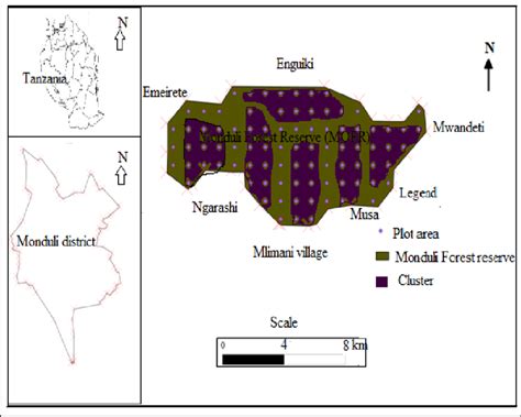 location  monduli mountains forest reserve mmfr