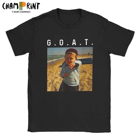 Goat Mma Hasbulla Fighting Meme T Shirts For Men Crewneck Cotton T