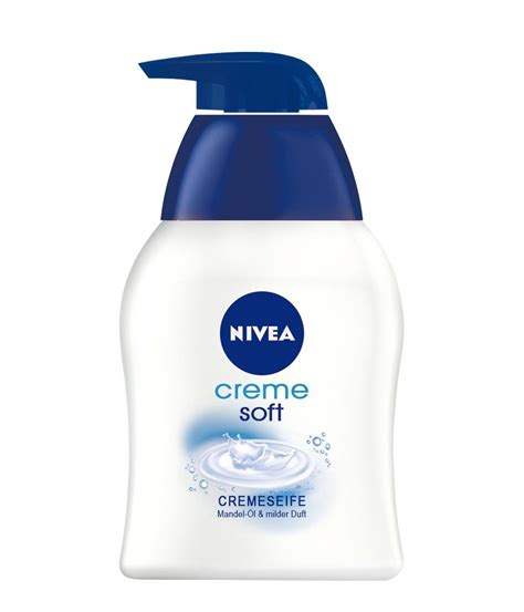 Nivea Creme Soft Seife Im 6er Pack 6 X 250 Ml Pflegende Handseife Mit Mandelöl Mild Duftende