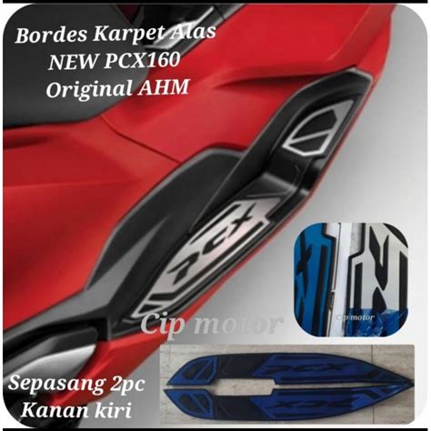 Jual Bordes PCX 160 Karpet Pijakan Kaki PCX 160 Original Shopee Indonesia