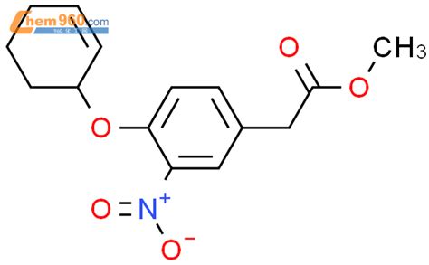 65784 19 2 BENZENEACETIC ACID 4 2 CYCLOHEXEN 1 YLOXY 3 NITRO