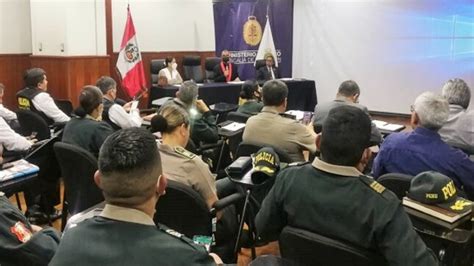 Con Lineamientos De Acción Se Fortalecerán Acciones Para Combatir La Delincuencia En Arequipa