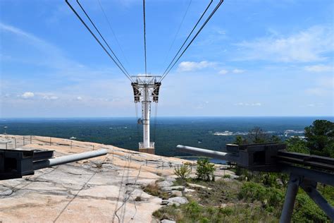 Stone Mountain Park Cable Lift Free Stock Photo - Public Domain Pictures