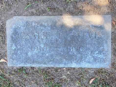 Rosalie T Jarvis Find A Grave Memorial