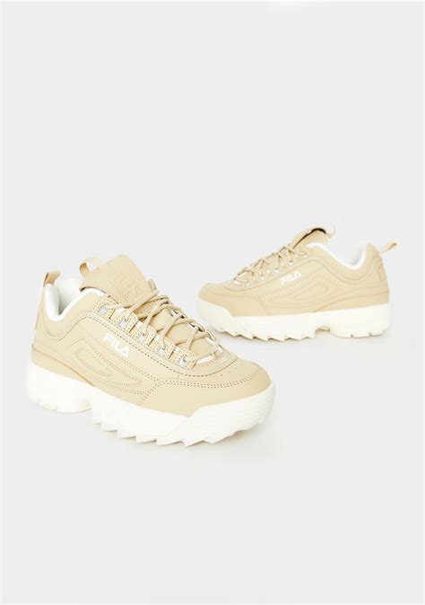 Fila Nude Disruptor Ii Sneakers Dolls Kill