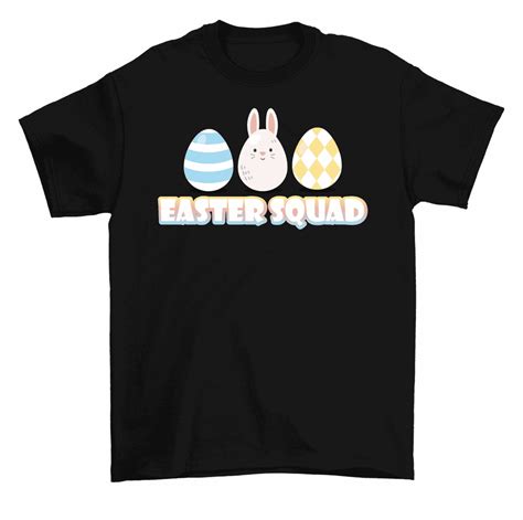 Easter Squad Bunny Easter Eggs T Shirt Men Women Unisex