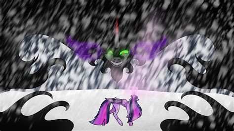 3097441 Safe Artist Scarletextreme King Sombra Twilight Sparkle