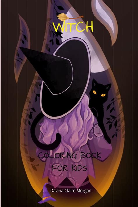 Witch Coloring Book for Kids