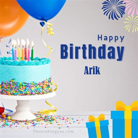 100 Hd Happy Birthday Arik Cake Images And Shayari