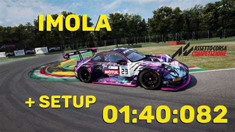 ACC Hotlap Porsche 992 GT3 R Imola 1 40 082 W Free Setup YouTube