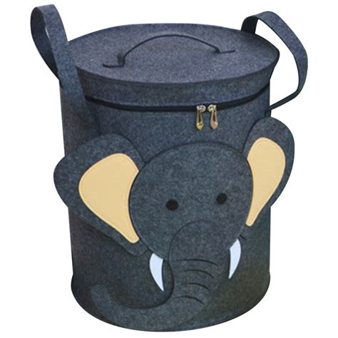 delicioc laundry hamper  lid clothes storage basket multi purpose