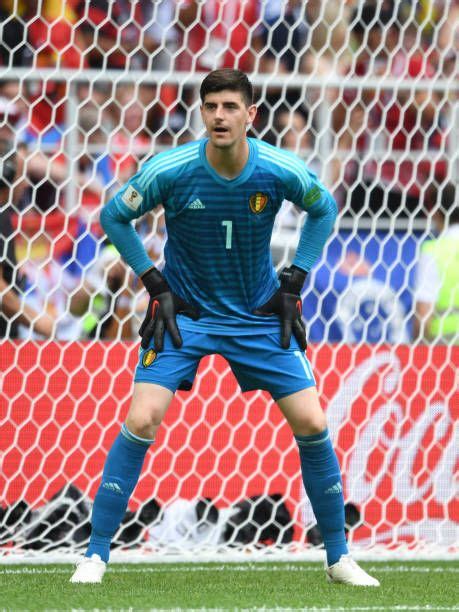 Thibaut Courtois Of Belgium In Action During The 2018 FIFA World Cup