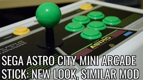 Sega Astro City Mini Arcade Stick Basic Modding Slightly Easier Than