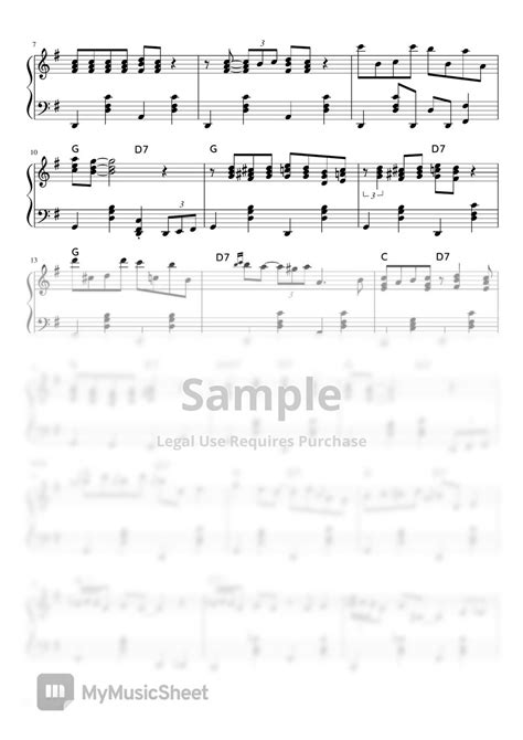 Christmas Carol Christmas Polka Jazz Ver Sheets By