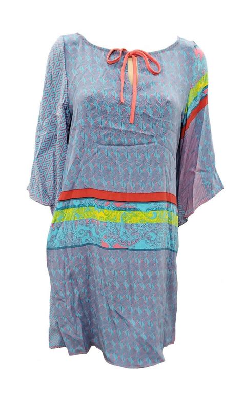 Buy Hale Bob Printed Silk Dress In Tl54 Multi At 33 Off Editorialist