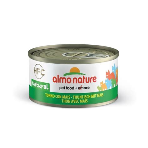 Boite de pâtée pour chat 70 g Pâtée ALMO NATURE HFC Natural ou Jelly