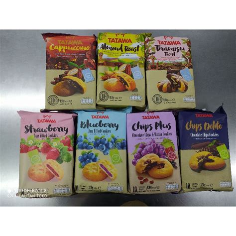 Jual TATAWA 120 G Strawberry Blueberry Chip Plus Chip Delite Almond