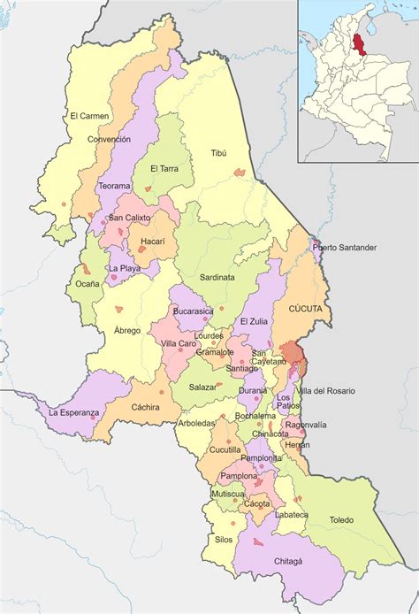 Departamento del Norte de Santander de Colombia Guía Turística