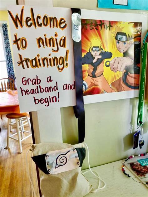 Naruto Birthday Party Ideas Photo 18 Of 29 Artofit