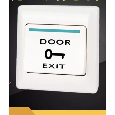 E6 Door Exit Button For Door Access System Shopee Malaysia