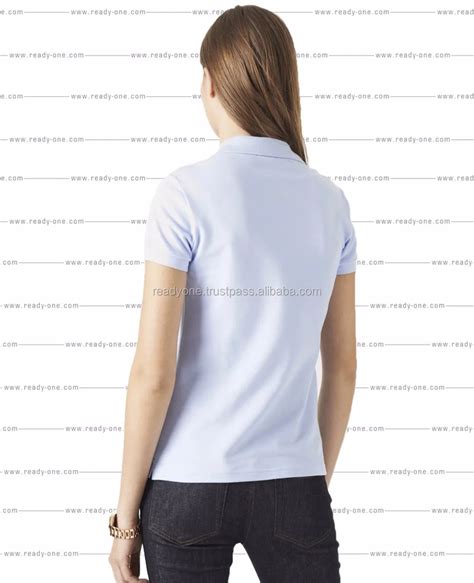 Women Loose Stripe Polo Shirt Uniform Polo Shirt Custom Polo Shirt