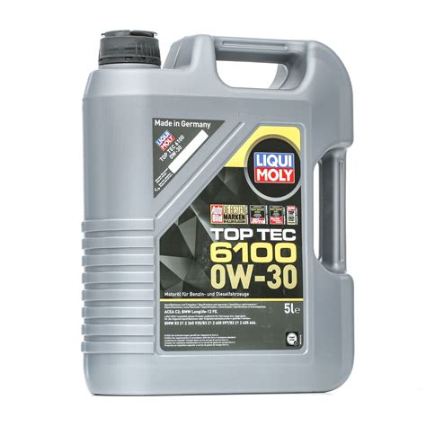 20771 LIQUI MOLY Top Tec 6100 Motorolie 0W 30 5L AUTODOC