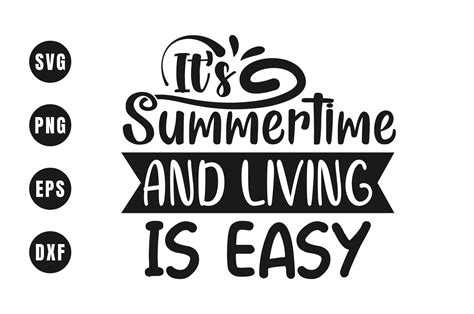 It S Summertime And Living Is Easy Graphic By Sumon Chandra Creative