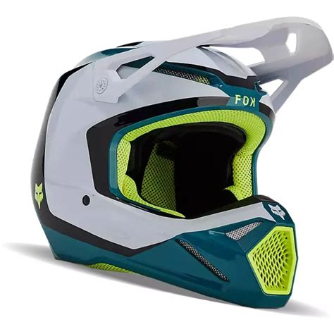 Casque Fox V Nitro Bleu Maui Casque Cross