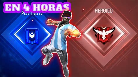 ASI SUBI A HEROICO EN 4 HORAS Epico Real King YT YouTube