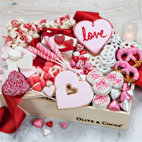 Heartfelt Treats Crate, Valentine's Day Gifts: Olive & Cocoa, LLC