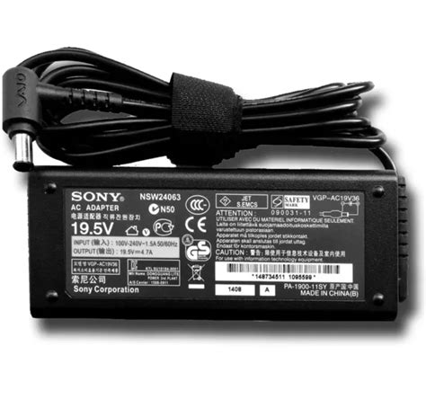 SONY VAIO SVE Series Laptop Charger AC Adapter Genuine Power Supply