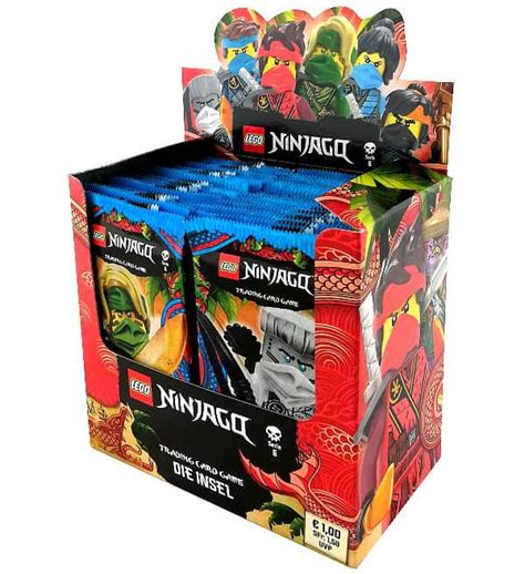 Lego Ninjago Serie Trading Cards Box With Packets Stickerpoint