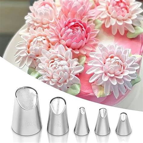 Amazon Fantasyday Piece Stainless Steel Rose Flower Piping Tips