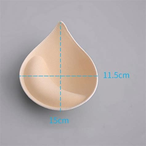 Spong Bra Pads Bikini Chest Cup Push Up Insert Foam Enhancer Pad For