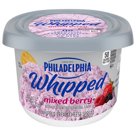 Save On Philadelphia Mixed Berry Whipped Cream Cheese Spread Order