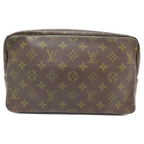 Vintage Pochette Louis Vuitton Toiletry Bag Gm Canvas Monogram Pouch