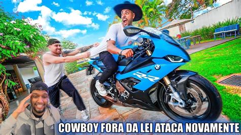 React Cowboy Fora Da Lei Ataca Novamente Thiago Reis Pegou A Nova Moto