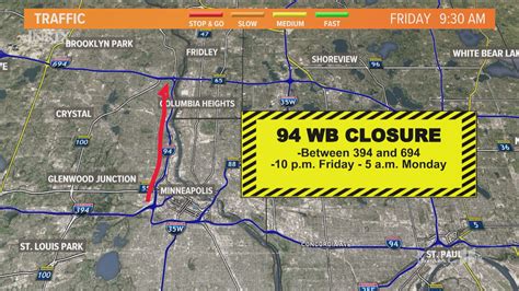 Weekend Road Closures In The Twin Cities Sept 15 17