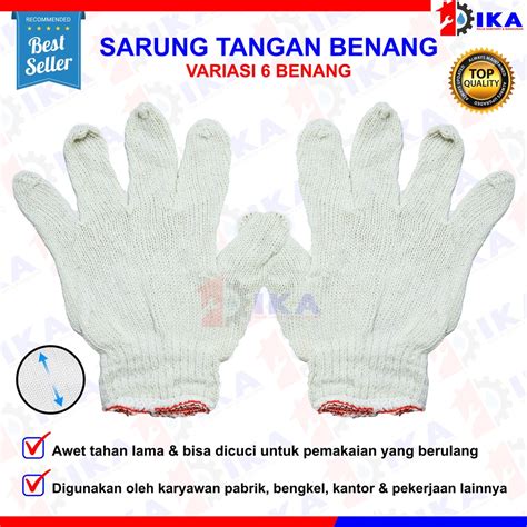 Jual SARUNG TANGAN BENANG BANGUNAN SERBAGUNA MULTIFUNGSI BAGUS