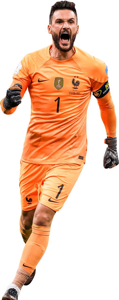 Hugo Lloris France football render - FootyRenders