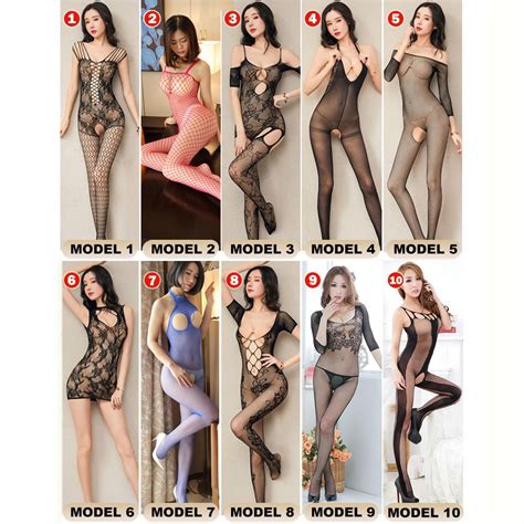 Jual Sexy Body Stocking Lingerie Jala Seksi Shopee Indonesia