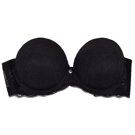 Reggiseno Fascia Super Push Up Lormar Double Extra Pizzo Intimorosa