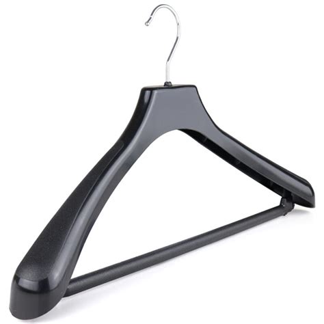 Black Plastic Suit Hanger Plastic Coat Hangers The Hanger Store