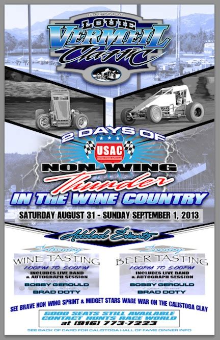 Ryan Bernal Leads Usac Western Classic Sprints To Calistoga Page