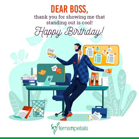 Best Happy Birthday Quotes Wishes For Boss 2024 Ferns N Petals