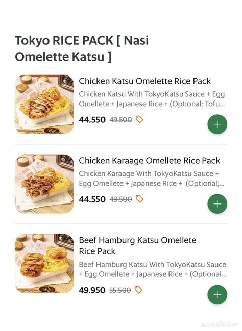 Selalu Diperbarui Menu Tokyo Katsu Cilandak