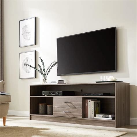 Modern Oak Tv Cabinet With Storage Space In Nepal At Npr 20641 Rating 5